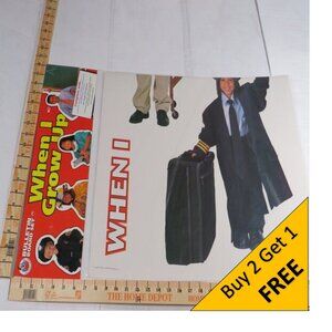 When I Grow Up NEW Unopened BULLETIN BOARD SET(real photos of kids dressed up)#2